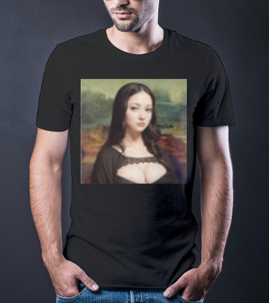 Modern Mona Lisa Renaissance Elegance T-Shirt