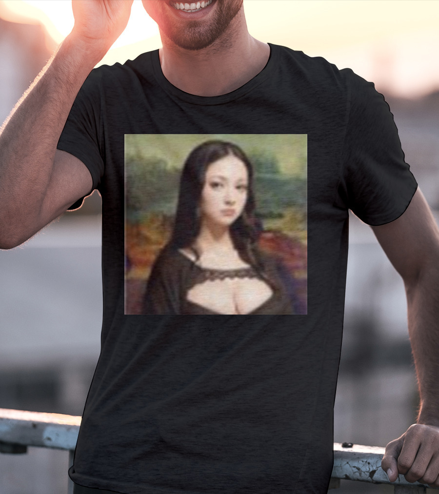 Modern Mona Lisa Renaissance Elegance T-Shirt