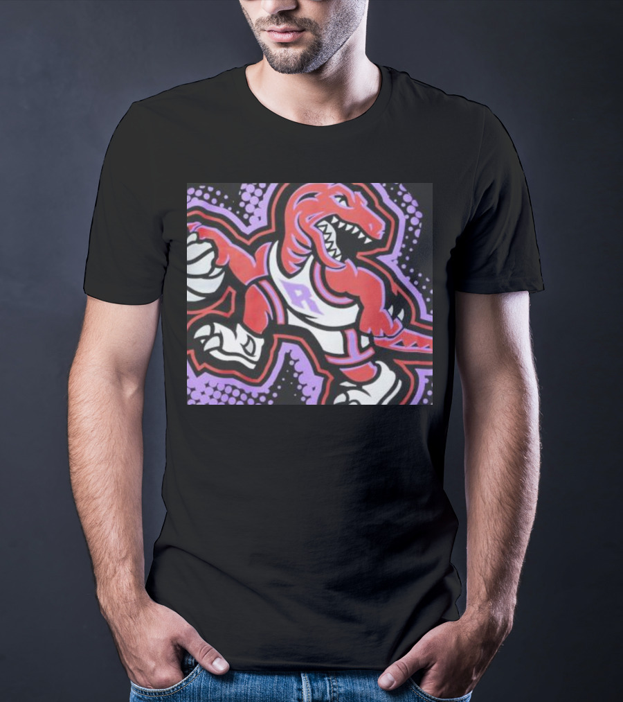 Big Face 7.0 SS Toronto Raptors Dinosaur T-Shirt
