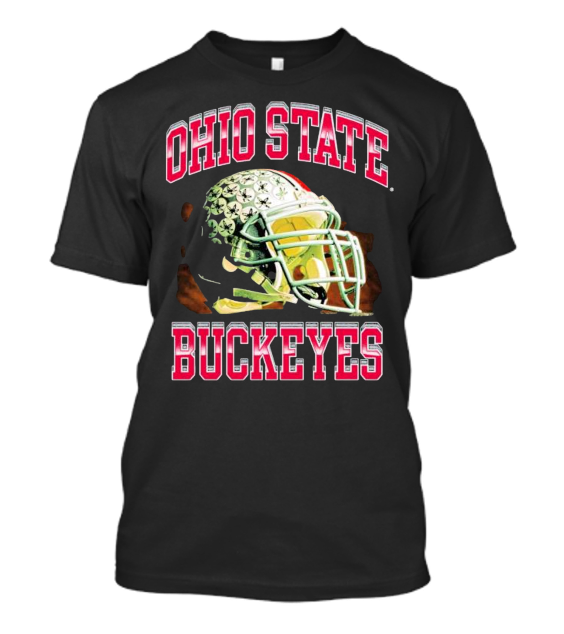 Ohio State Buckeyes Football Helmet T-Shirt