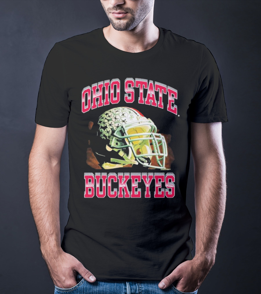 Ohio State Buckeyes Football Helmet T-Shirt