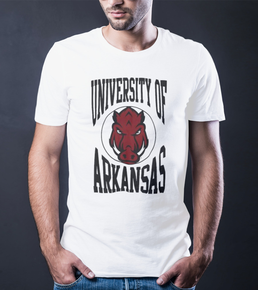 University Of Arkansas Razorbacks Lightweight Crew 3.0 T-Shirt