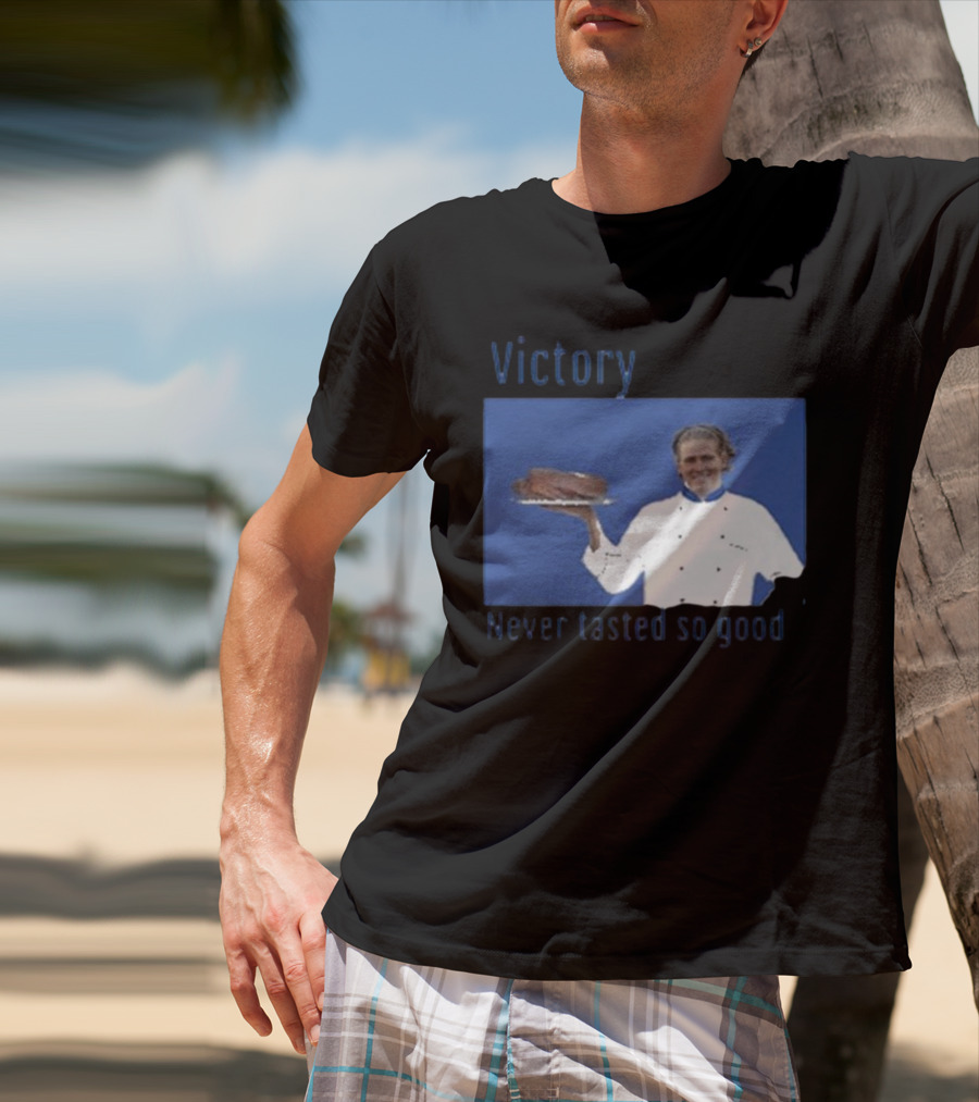 Victory Never Tasted So Good Chargers Justin Herbert Brisket T-Shirt