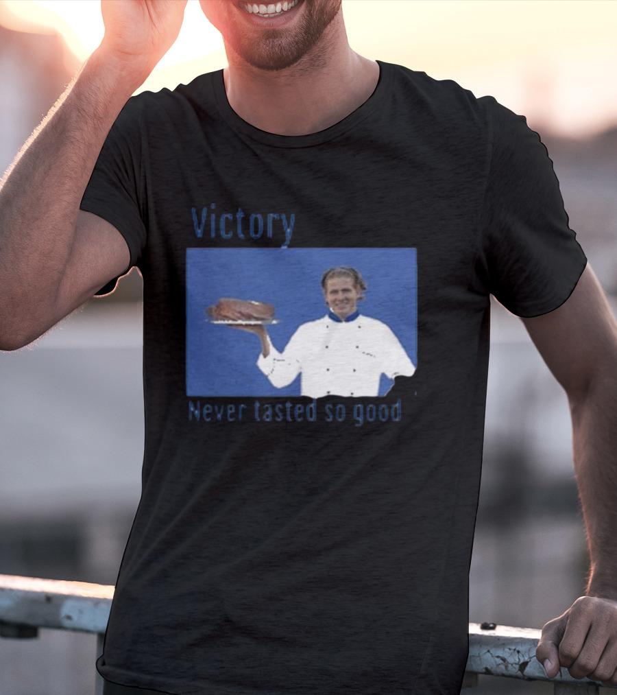 Victory Never Tasted So Good Chargers Justin Herbert Brisket T-Shirt