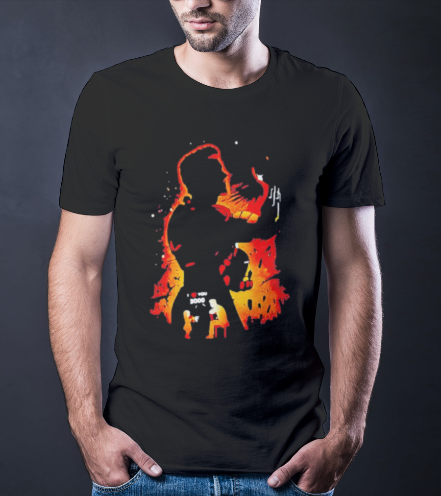 I Love You 3000 Man Of Iron Halloween T-Shirt