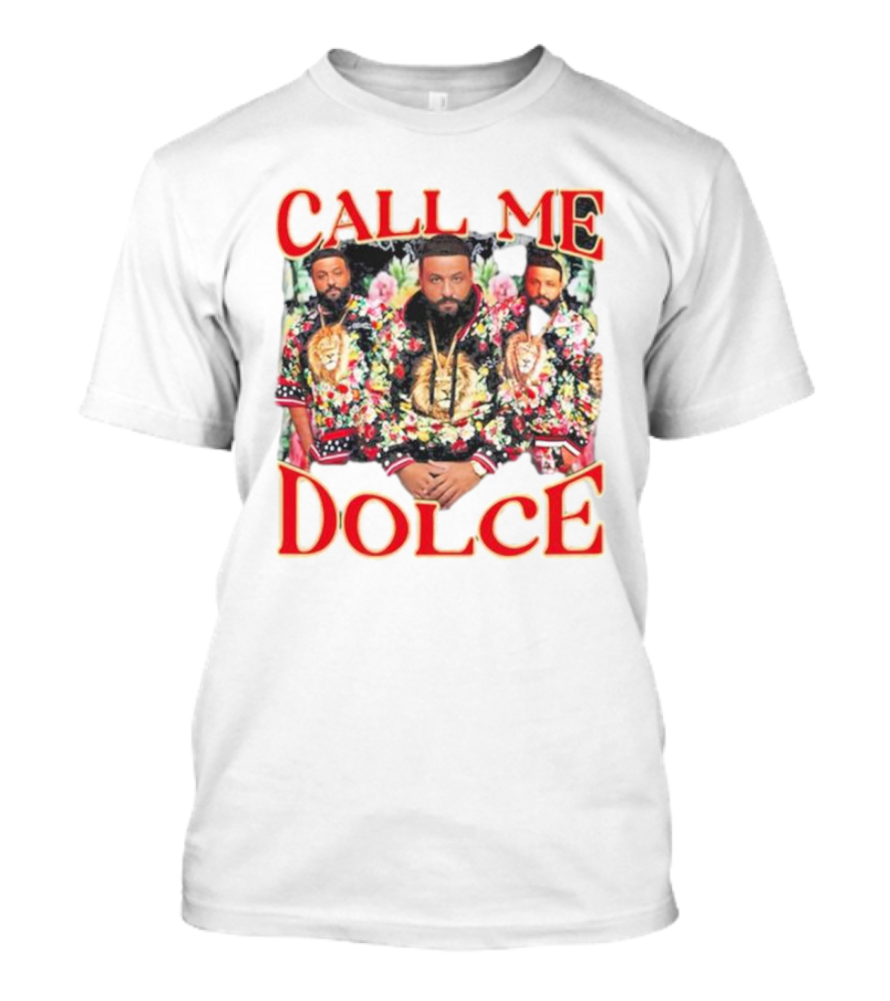 Call Me Dolce DJ Khaled Floral Jacket Trio T-Shirt