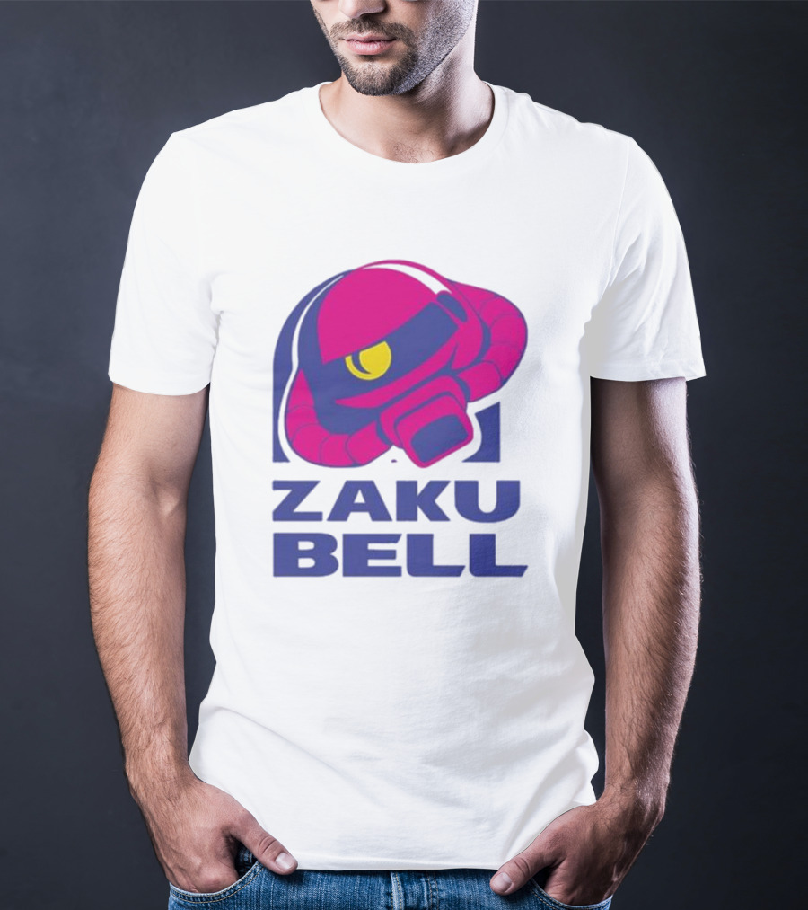 Dead Set Media Zaku Bell Mecha Fast Food Mashup T-Shirt