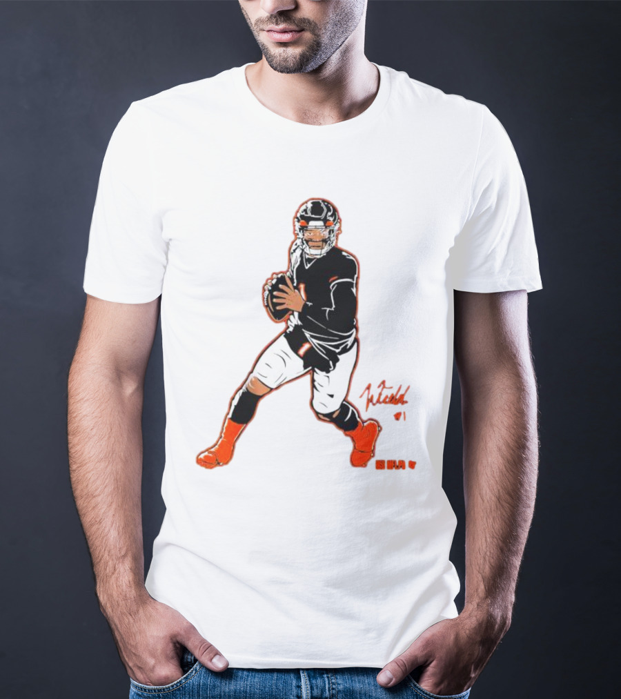 Fields #1 NFLPA Signature Pose T-Shirt