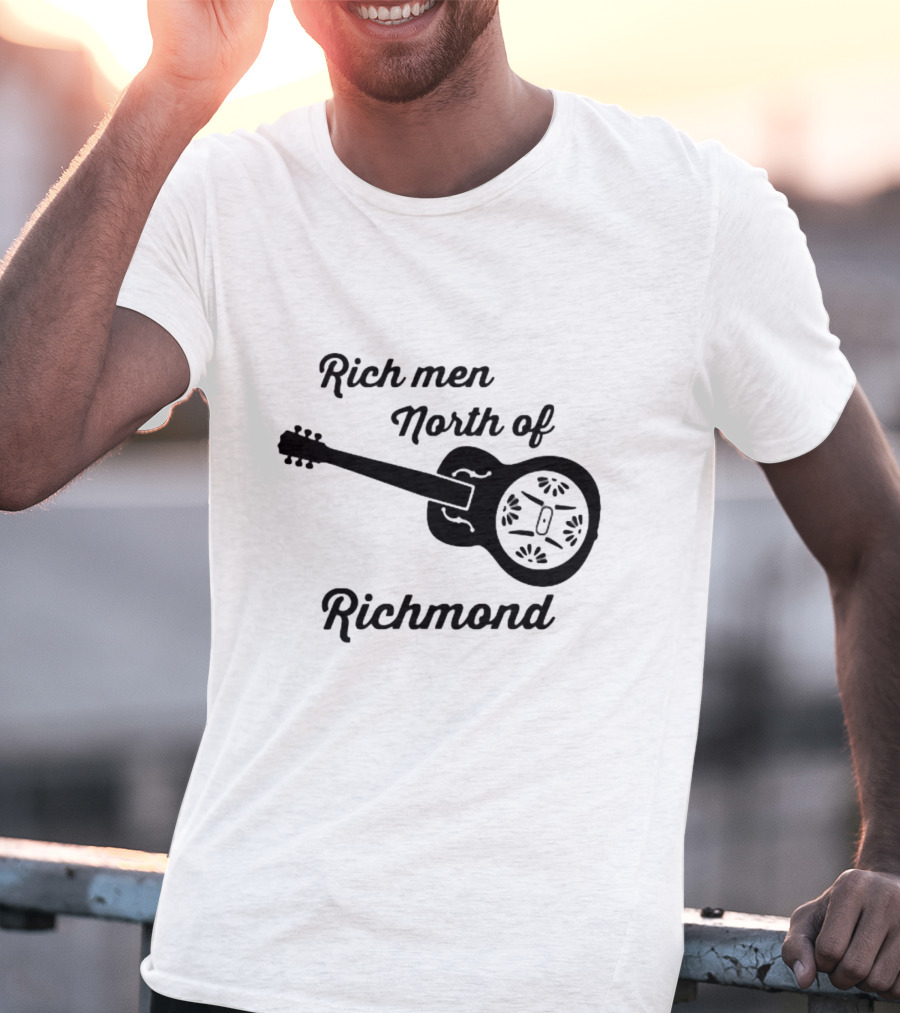 Rich Men North Of Richmond Guitar T-Shirt