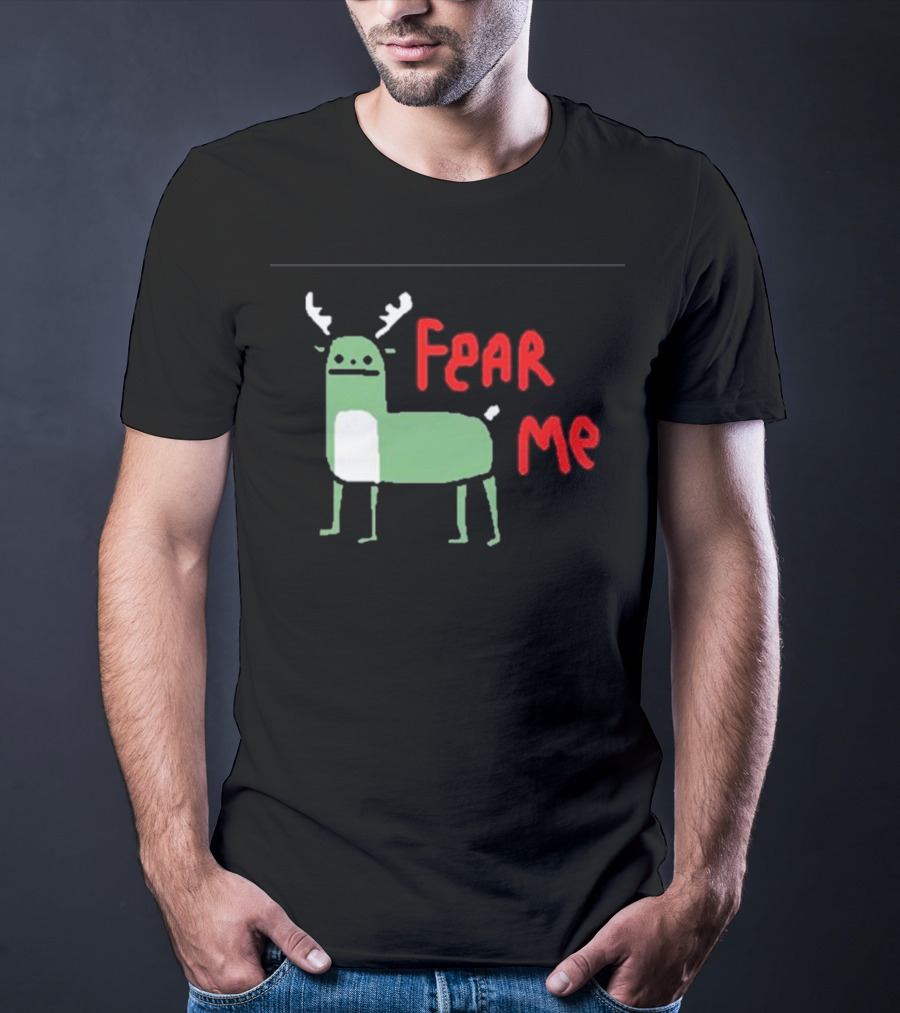 Buck Fear Me Spooky Deer T-Shirt