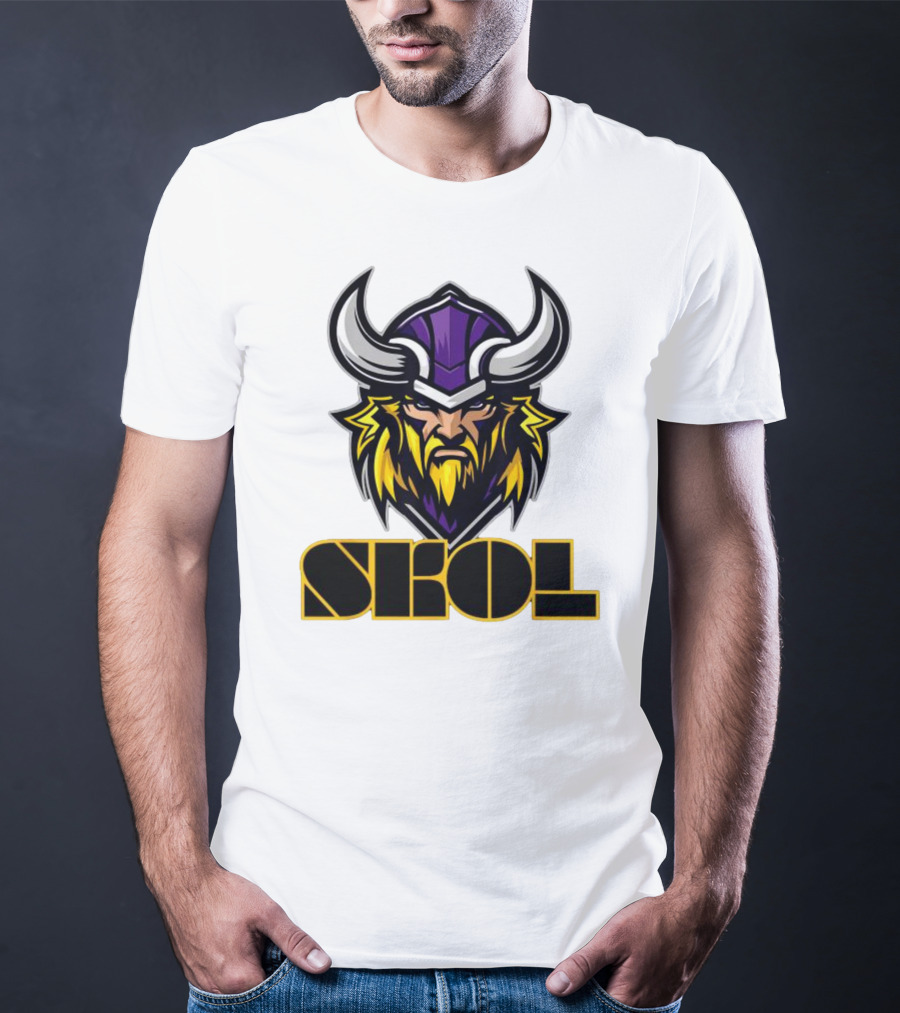 Minnesota Vikings Skol Scandinavian Pride Viking T-Shirt