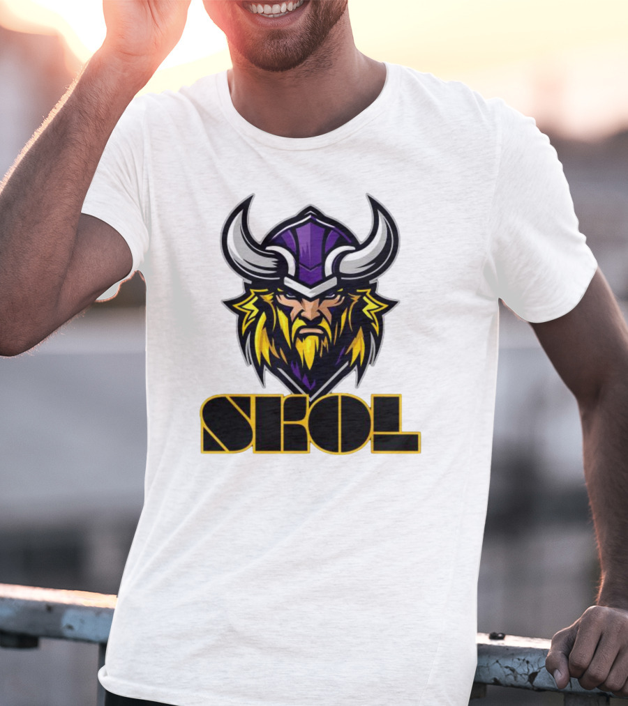 Minnesota Vikings Skol Scandinavian Pride Viking T-Shirt