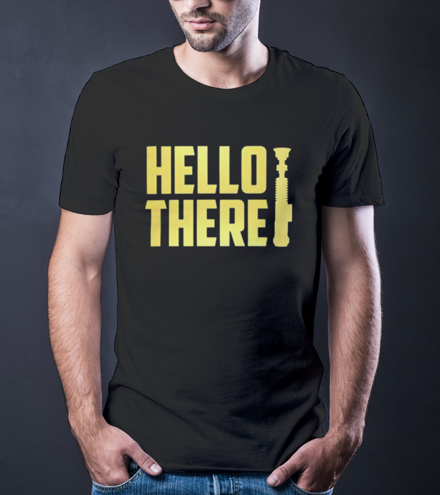 Hello There Lightsaber Iconic Reference T-Shirt