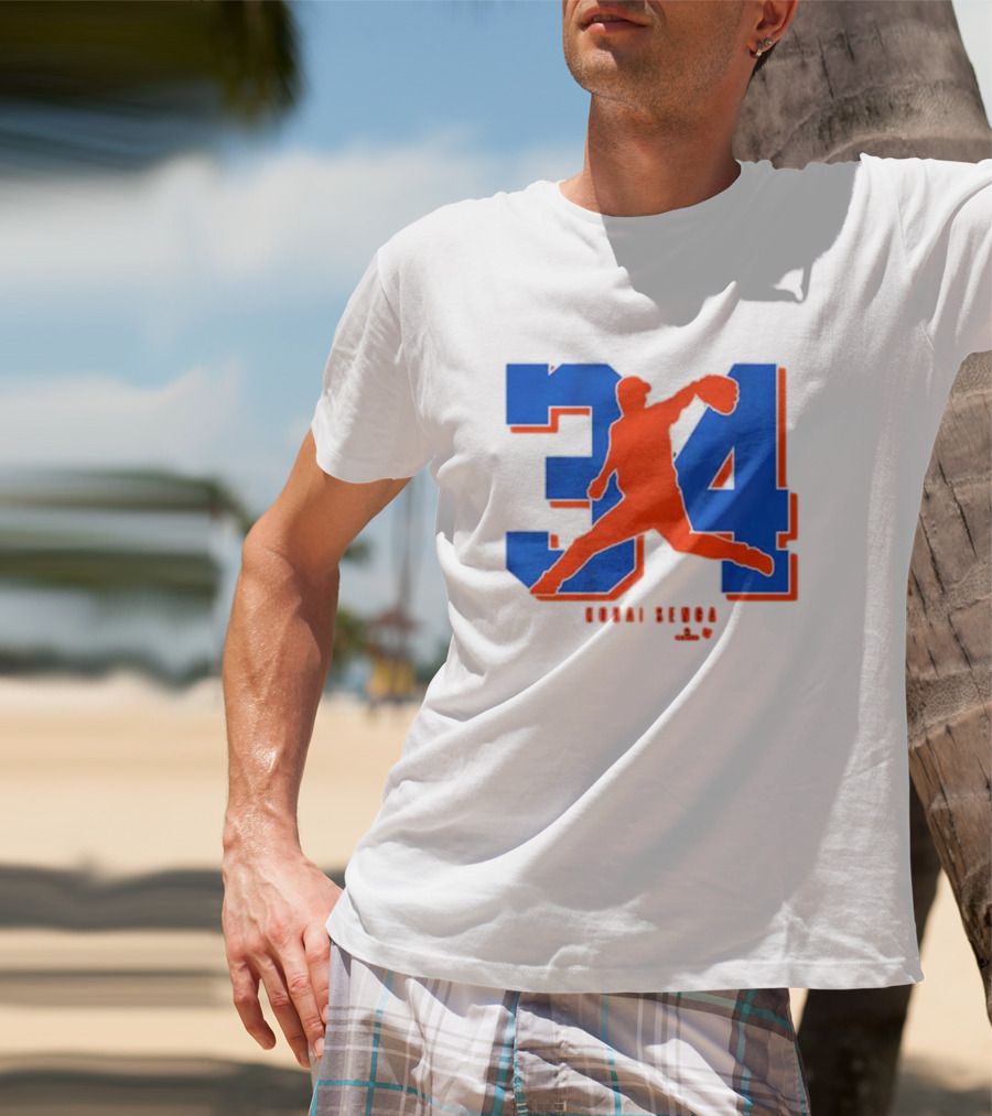 Kodai Senga 34 New York Mets Pitcher T-Shirt