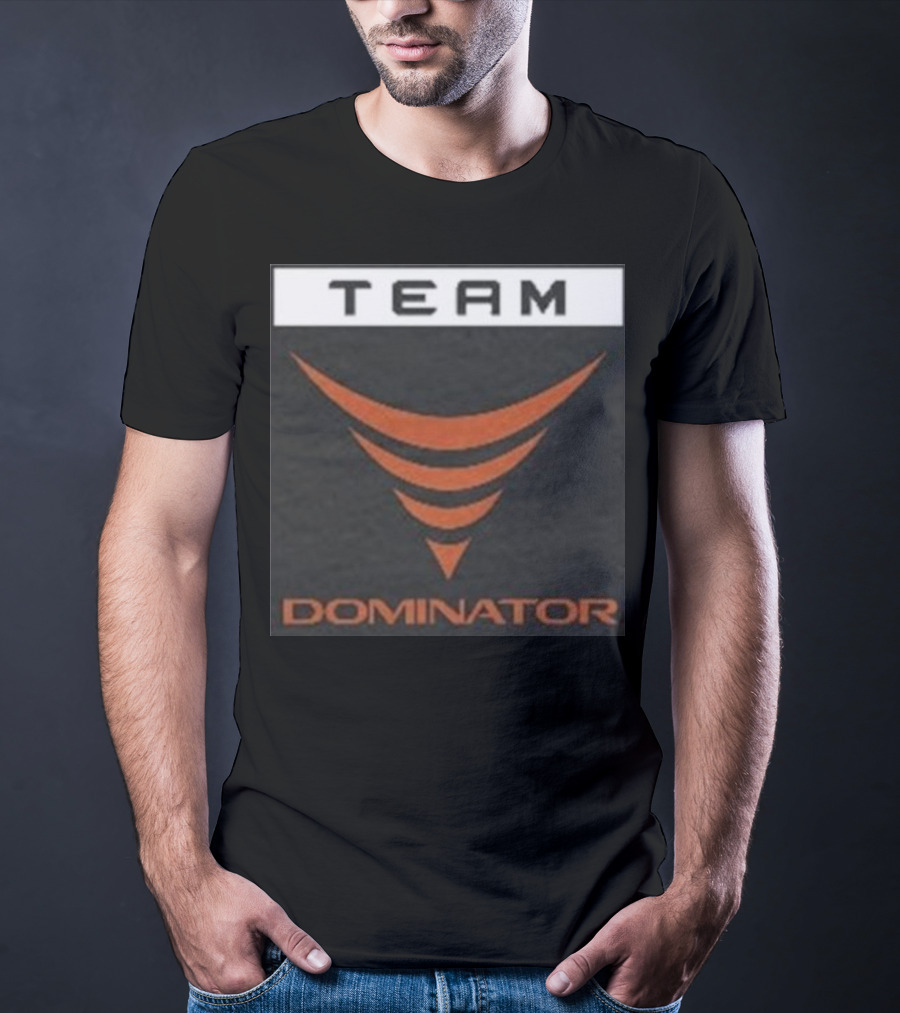 TEAM Dominator Minimal Logo Athletic T-Shirt