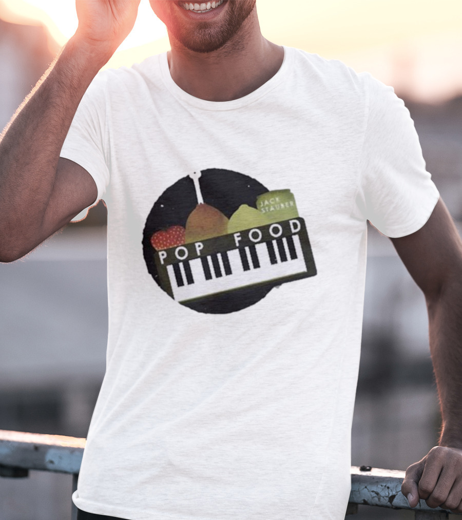 Jack Stauber Pop Food Piano And Fruit T-Shirt