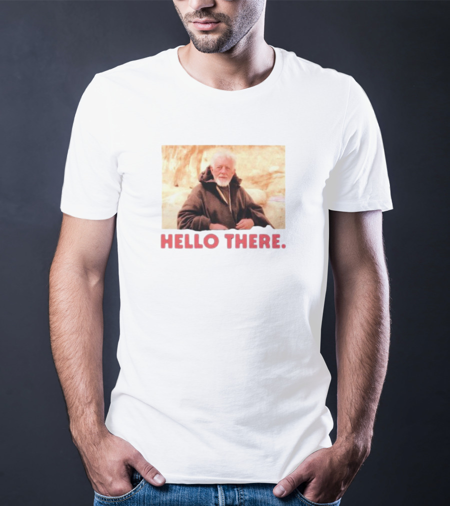 Alec Guinness Obi-Wan Kenobi Hello There Iconic Star Wars T-Shirt
