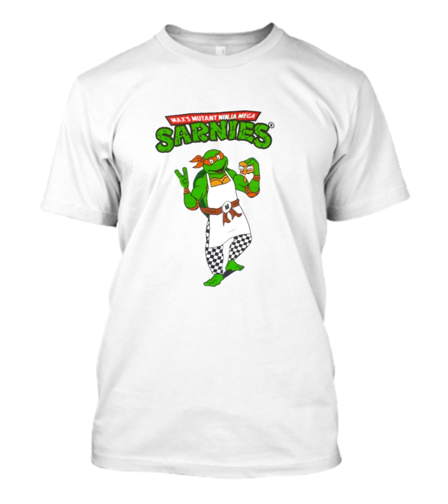 Max’s Mutant Ninja Mega Sarnies T-Shirt