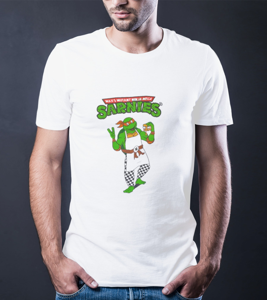 Max’s Mutant Ninja Mega Sarnies T-Shirt