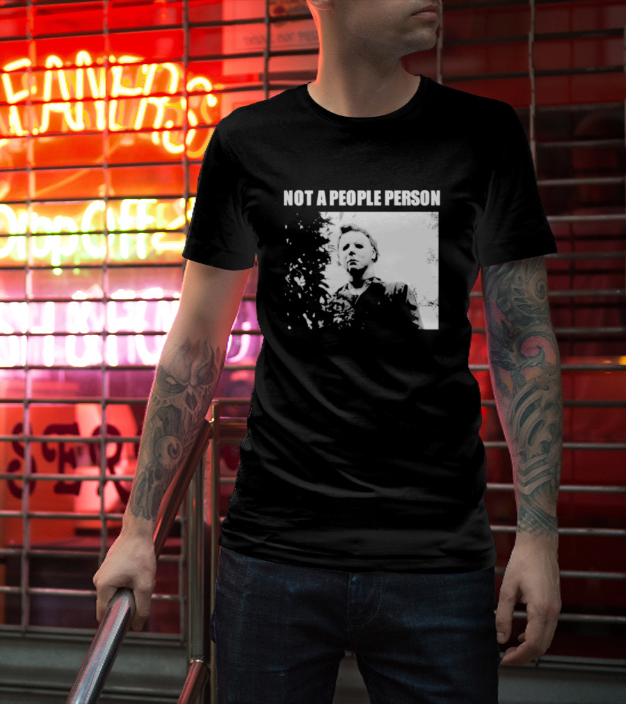 Michael Myers Horror Icon Not A People Person T-Shirt