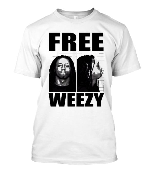 Jeff Hardy Free Weezy Mugshot Image T-Shirt
