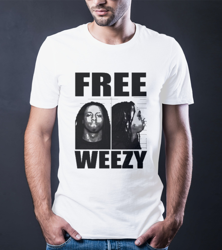Jeff Hardy Free Weezy Mugshot Image T-Shirt