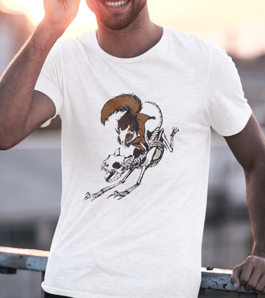 Larian Studios Forward Quercus Squirrel Fantasy Concept T-Shirt