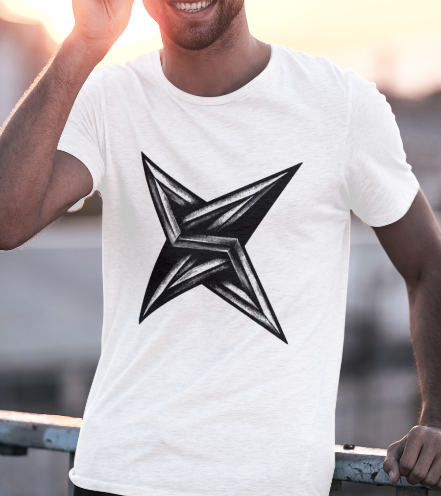 Shinsuke Nakamura Ninja Shuriken Star T-Shirt