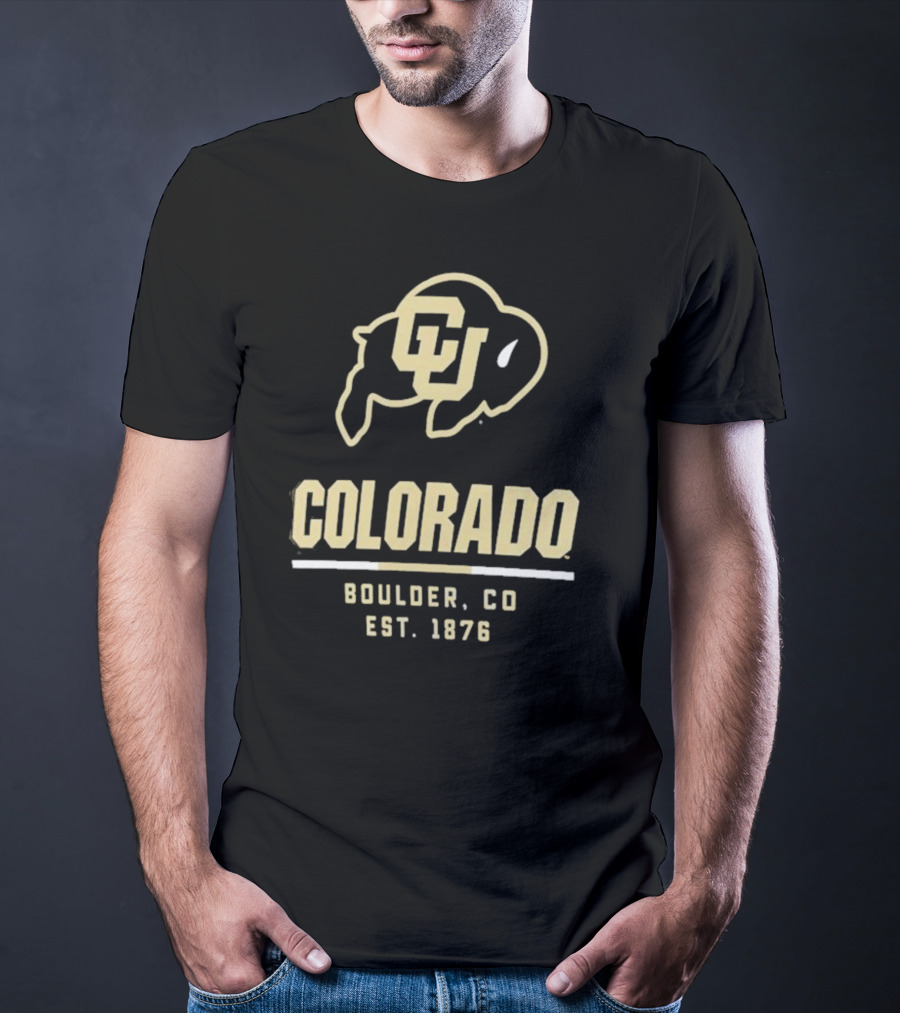 Colorado Boulder CO Est 1876 CU Buffaloes T-Shirt