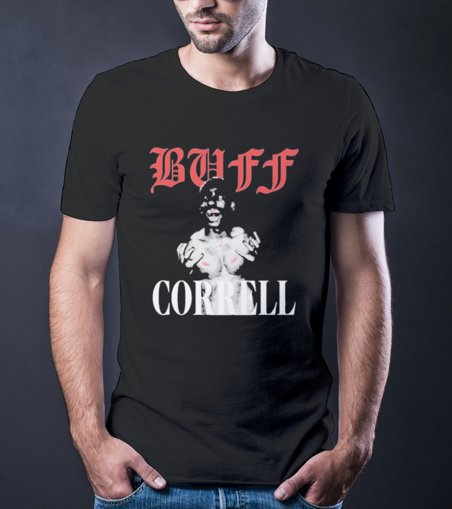 BUFF CORRELL Screaming Buff Correll Iconic Visual T-Shirt