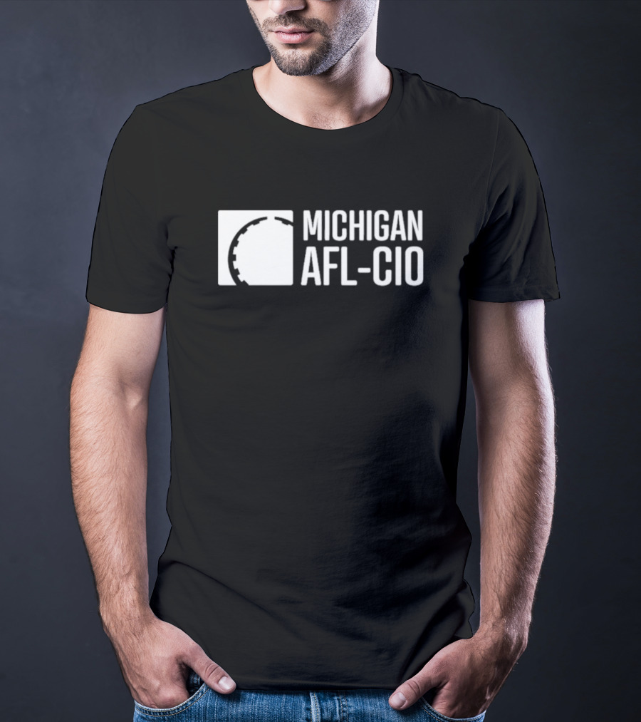 Liz Shuler Wearing Michigan AFL-CIO T-Shirt