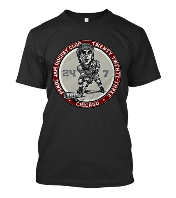 Pearl Jam Hockey Club Chicago Twenty Twenty-Three 24/7 T-Shirt