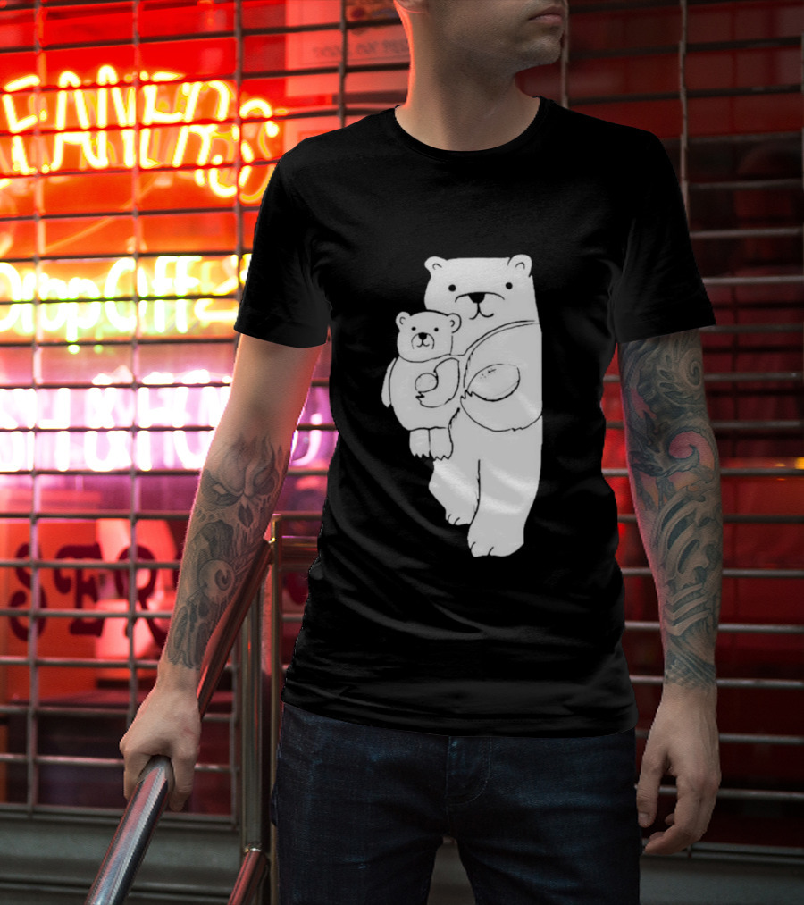 Nathan W Pyle Illinois Bear And Cub Duo T-Shirt