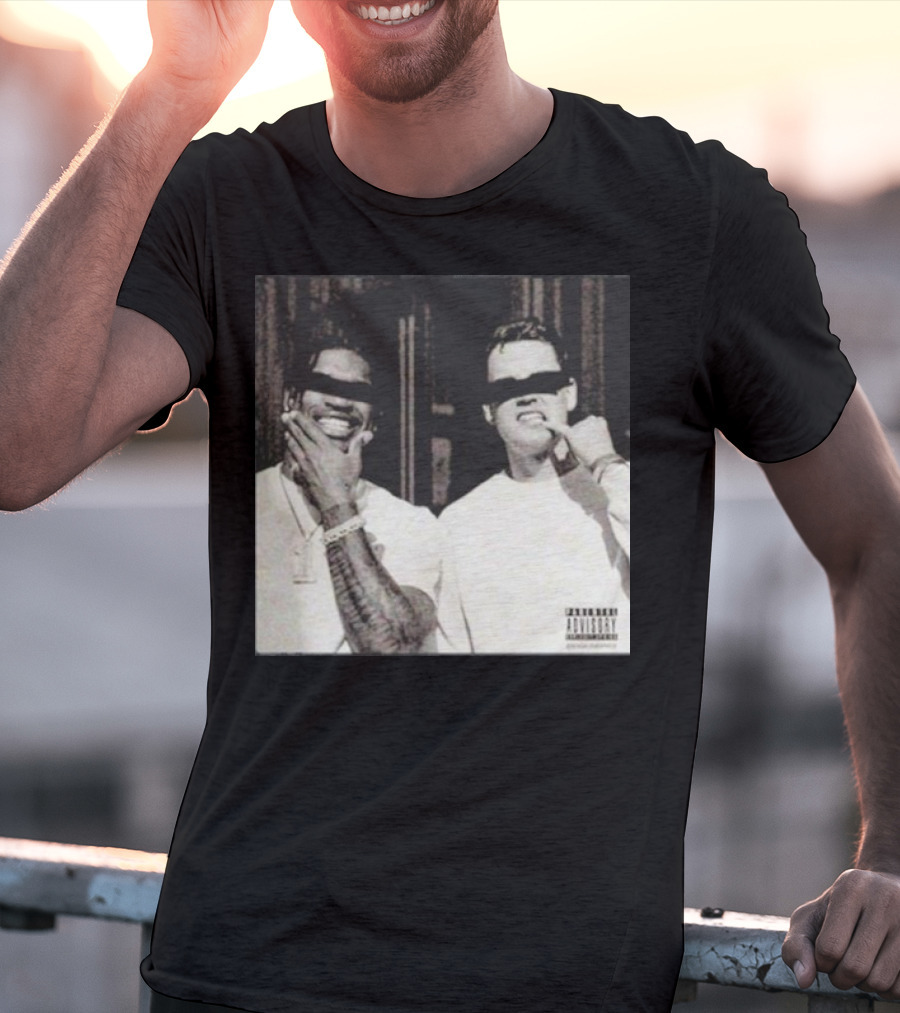 Bengalsgraphics They Are Burning All The Witches So Light Me Parental Advisory Duo With Black Bars T-Shirt