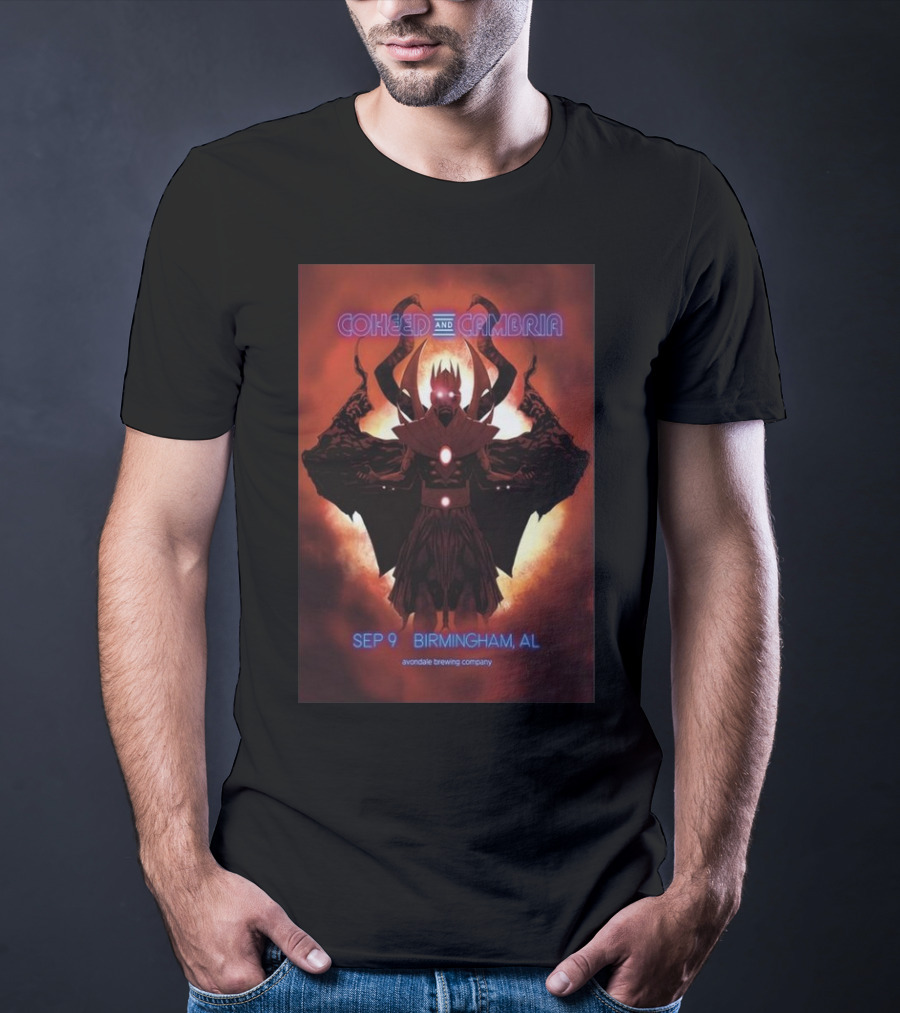 Coheed And Cambria Sep 9 Birmingham AL Avondale Brewing Company T-Shirt