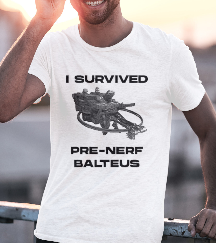 I Survived Pre-Nerf Balteus Challenge Achievement T-Shirt