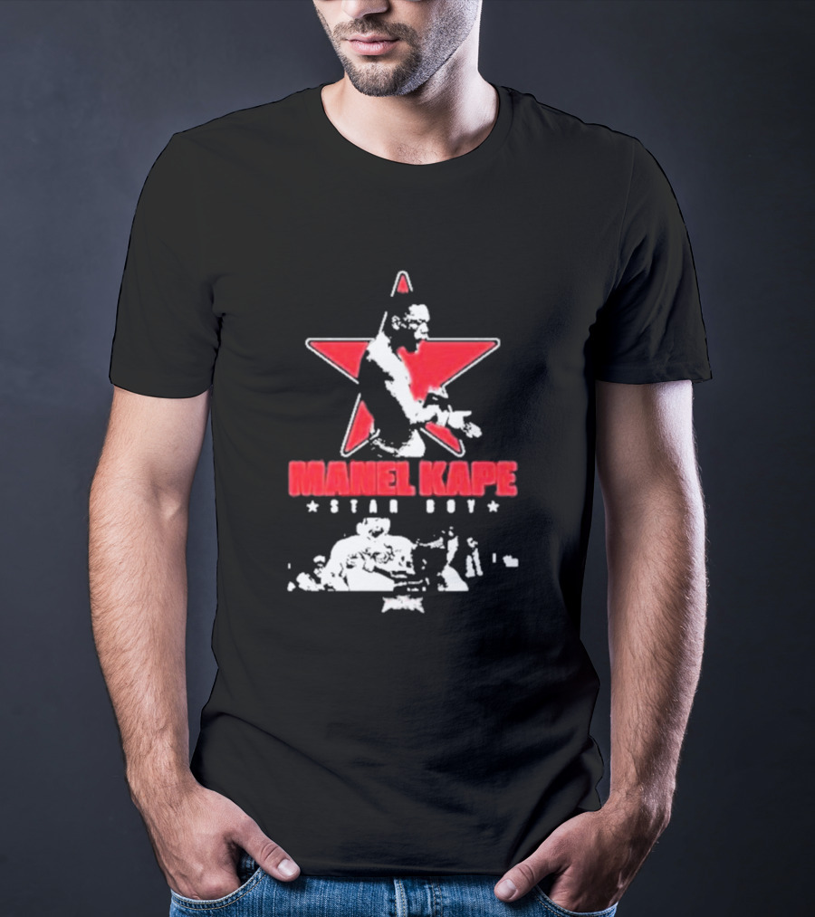Manel Kape Star Boy Full Violence Red Star Iconography T-Shirt