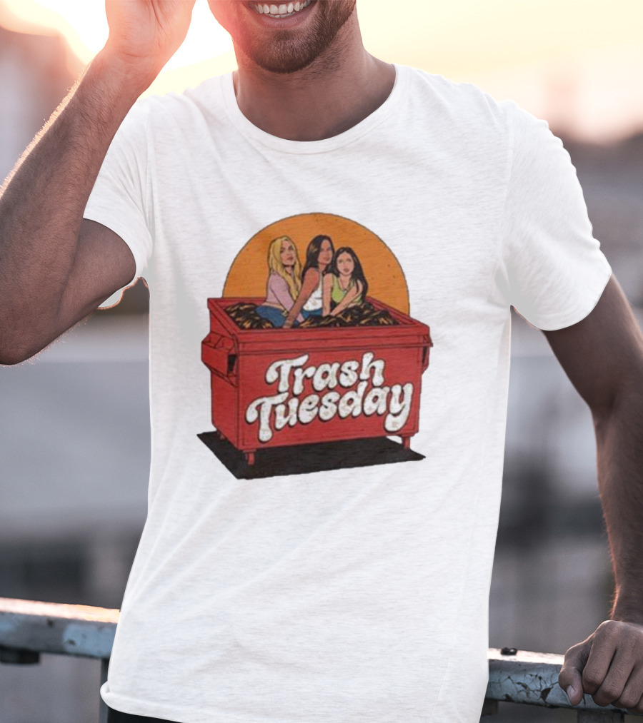 Trash Tuesday Dumpster Trio T-Shirt