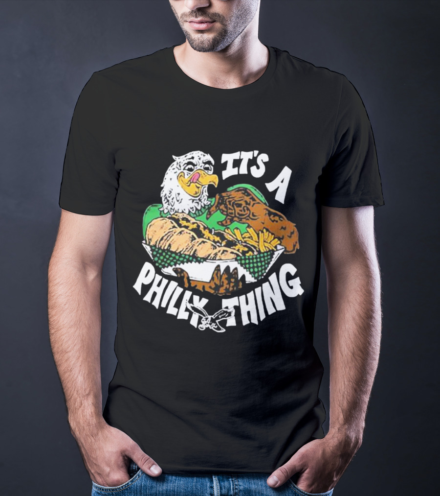 Philadelphia Eagles It's A Philly Thing Homage NFL X Guy Fieri's Flavortown T-Shirt