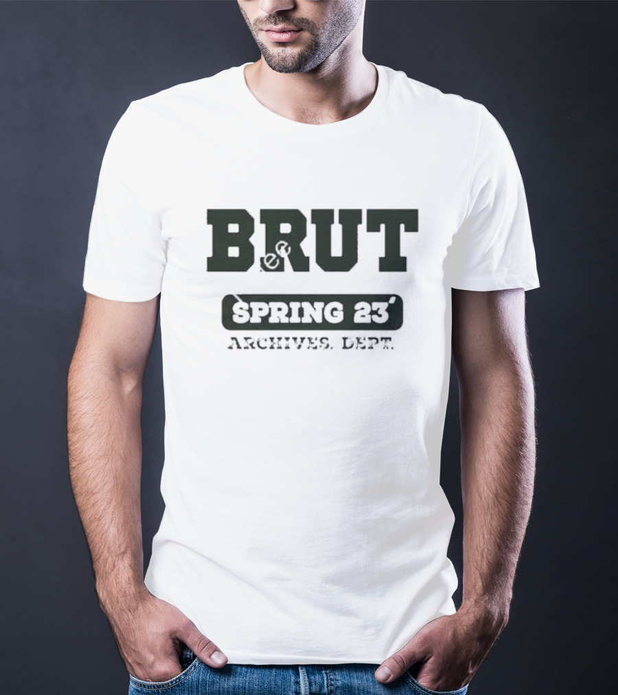 BRUT Spring 23 Archives Dept Brut Clothing T-Shirt