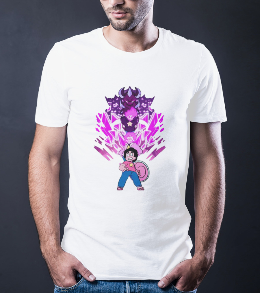 Jakeneutron Steven Universe Dark Fusion Transformation T-Shirt