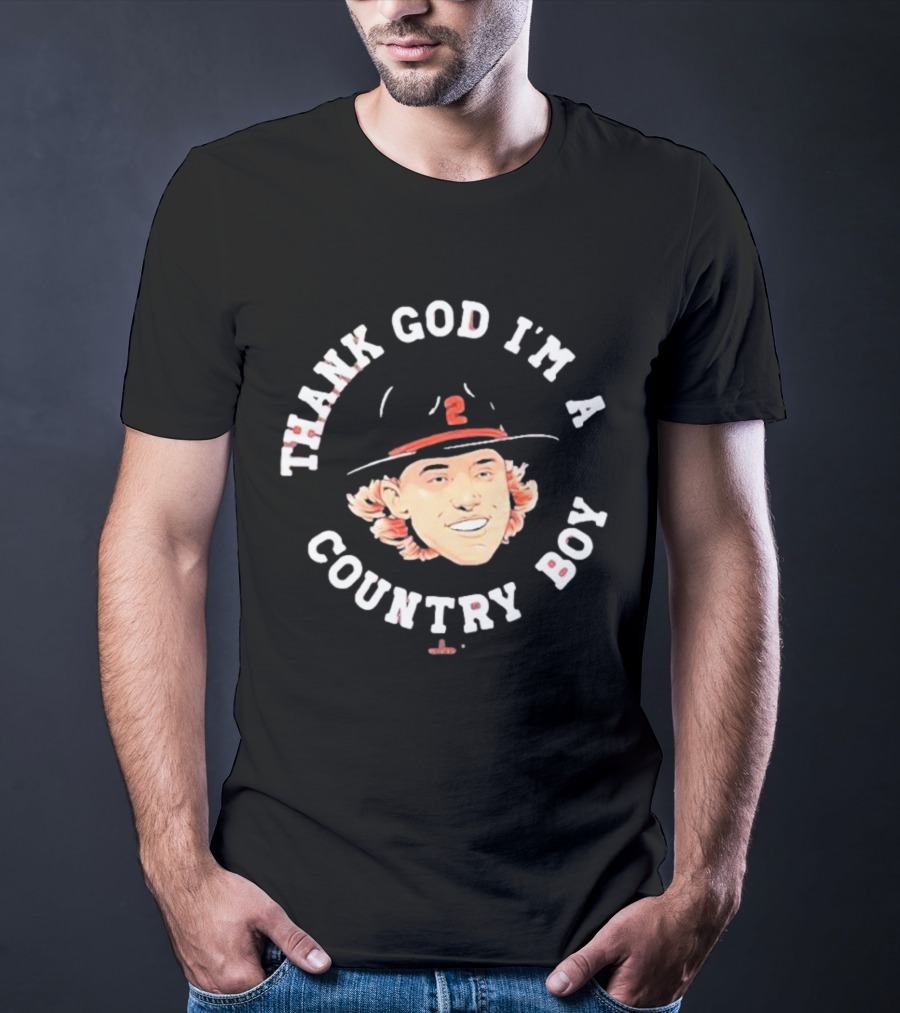 Thank God I’m A Country Boy Gunnar Henderson 2 Baseball T-Shirt