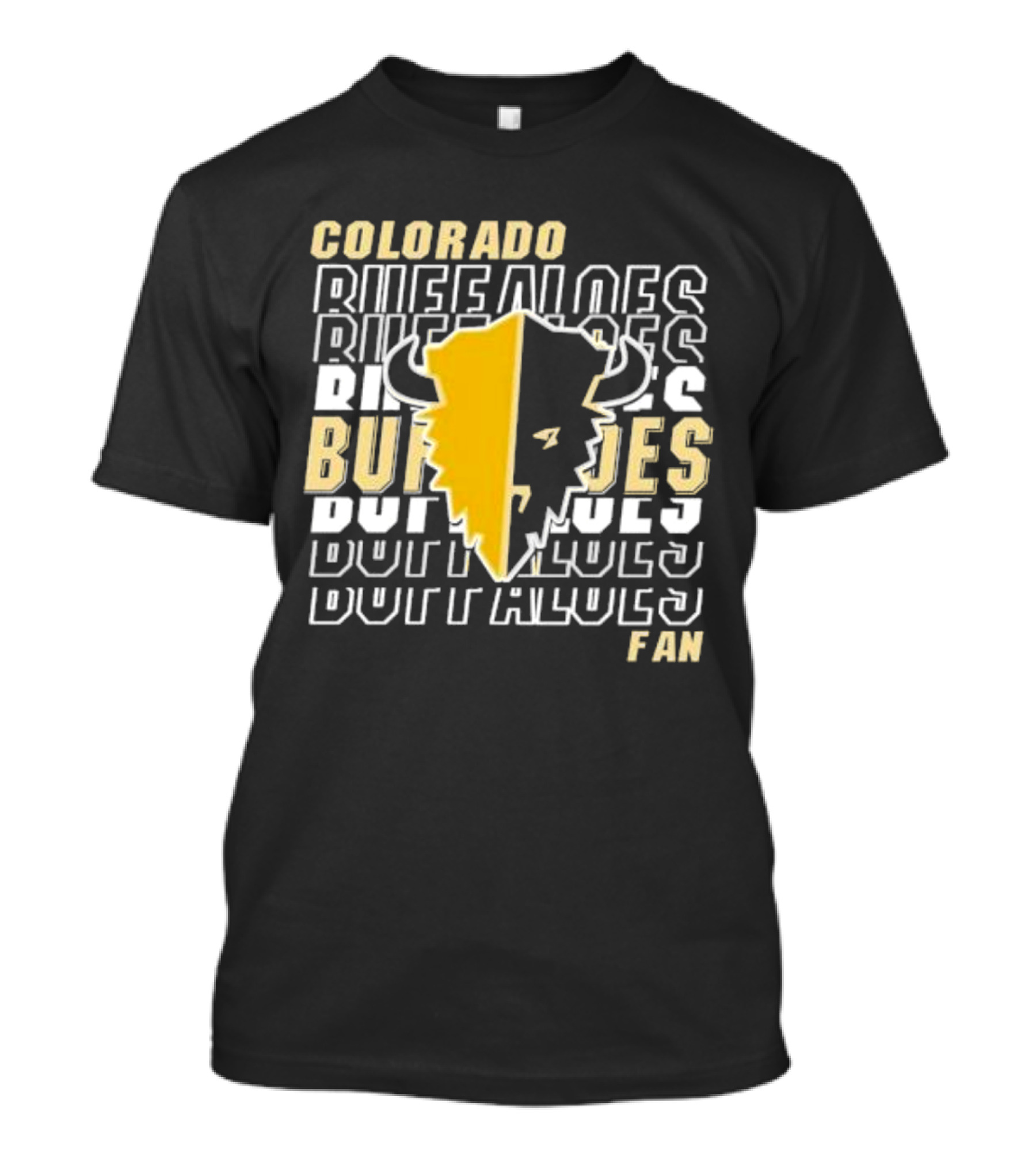 Colorado Buffaloes Buffaloes Buffaloes Fan T-Shirt