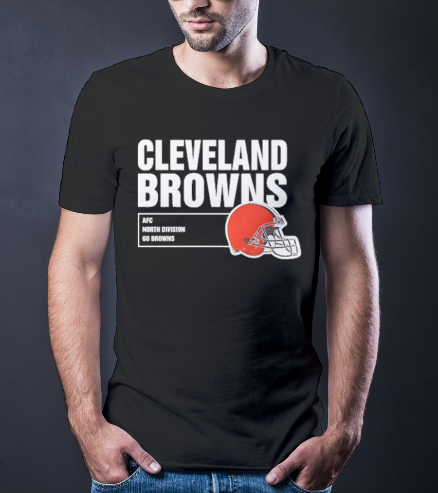 Cleveland Browns AFC North Division Go Browns T-Shirt
