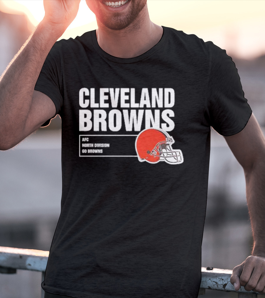 Cleveland Browns AFC North Division Go Browns T-Shirt