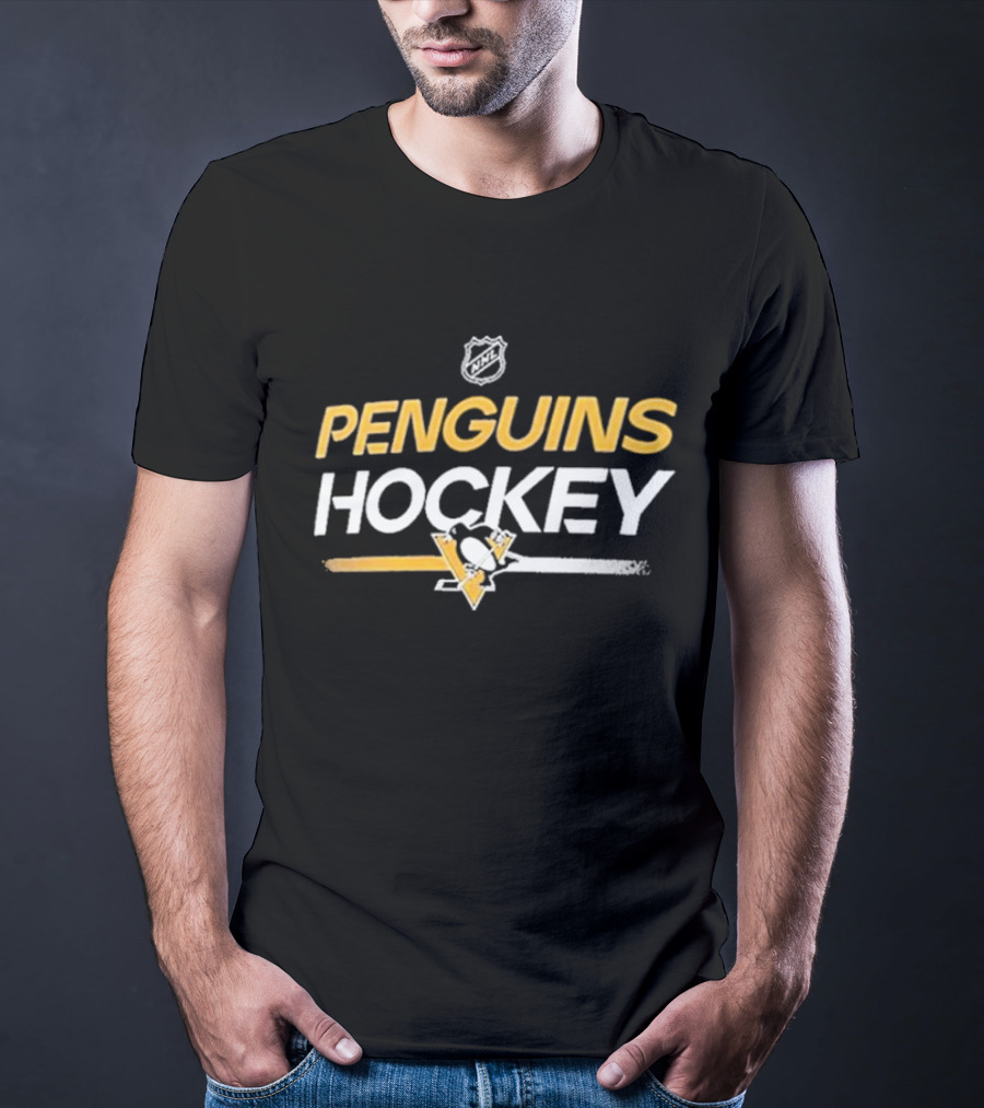 NHL Penguins Hockey Pittsburgh Penguins Authentic Pro Primary Replen T-Shirt
