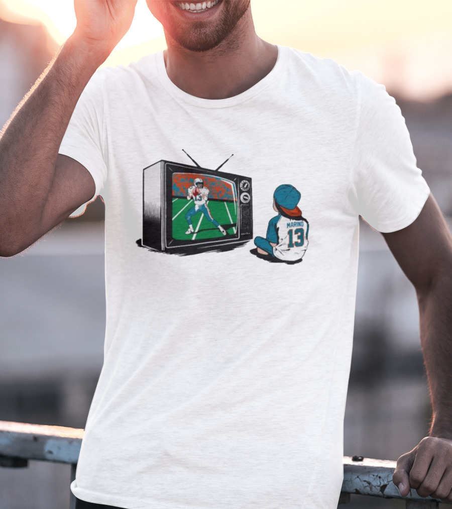 Youth Idols Watching Marino 13 Football Legend T-Shirt
