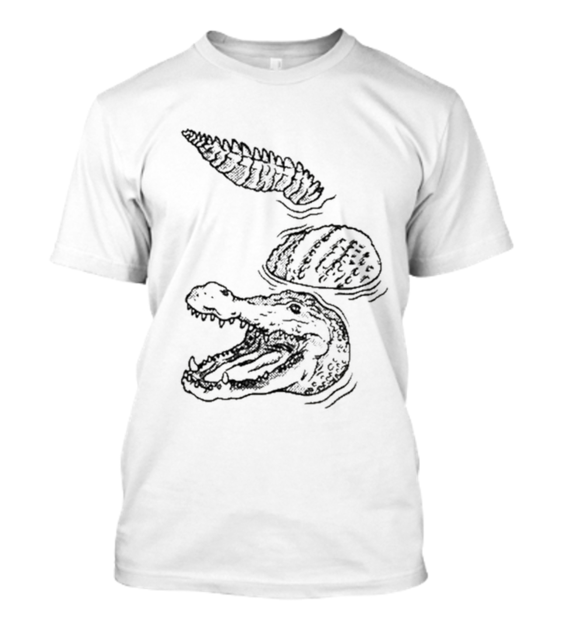 Let's Trip Alligator Irish Green Reptile Adventure T-Shirt