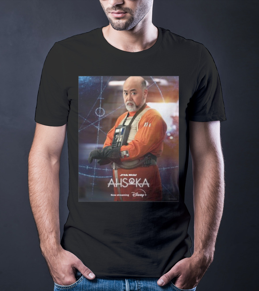 Ahsoka Carson Teva Character Star Wars Disney Plus Now Streaming T-Shirt