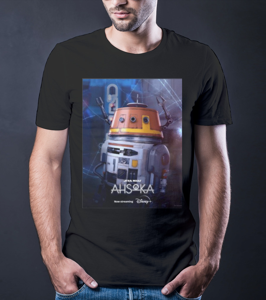 Star Wars Ahsoka Chopper Droid Character Now Streaming Disney+ T-Shirt